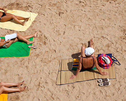 Una playa de Asturias